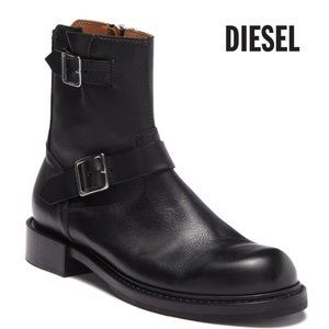 Diesel Moto Side Zip Buckle Men's Boot